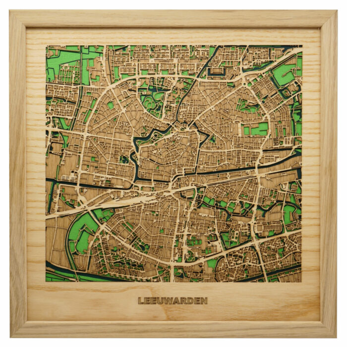 wood_map_of_leeuwarden_large_scandinavian_style_oak_frame_maplab